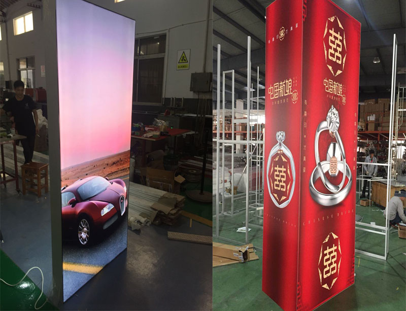 DOUBLE SIDES LED LIGHT BOX STAND ALONE