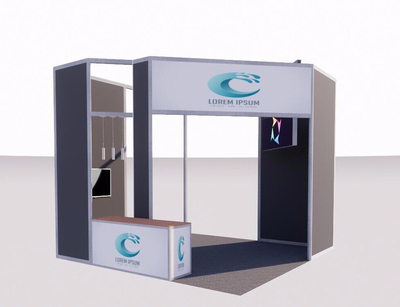 special simple exhibition stand
