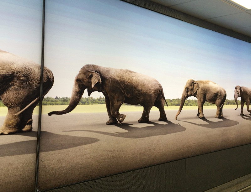 led light box for wall