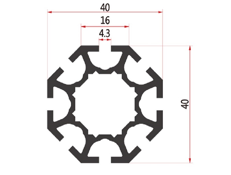 img of UPRIGHT EXTRUSION GS301