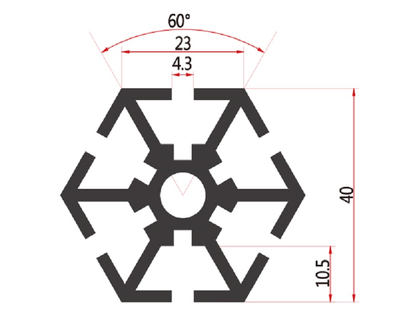 img of UPRIGHT EXTRUSION GS401