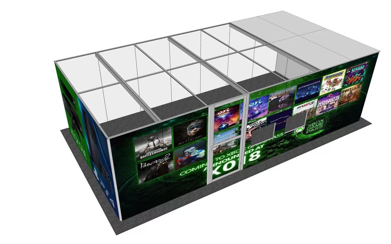 img of Integral strong plate series exhibit booths design