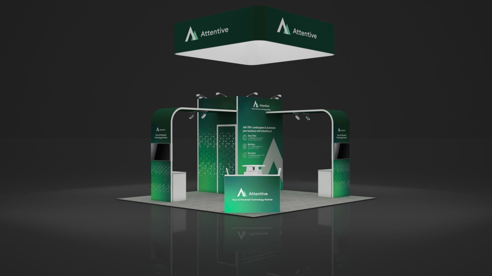 img of Customized Booth Exhibition Stands with Modular Smart Frame