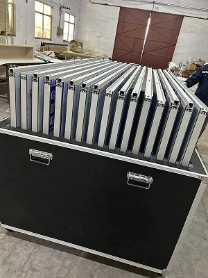 Integral strong plate series exhibit booths design