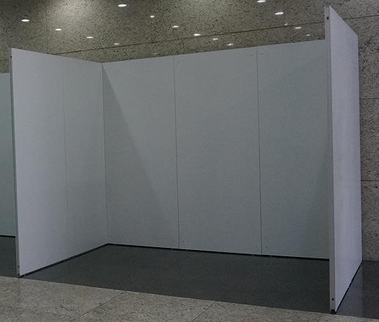 Integral strong plate series exhibit booths design