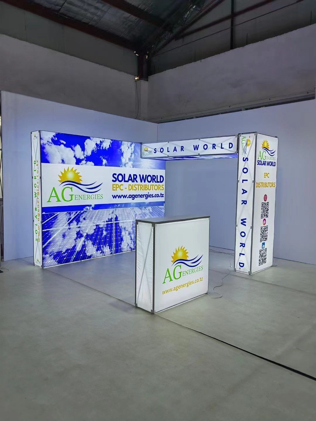 Portable Folding SEG Light Box | Fabric Lightboxes