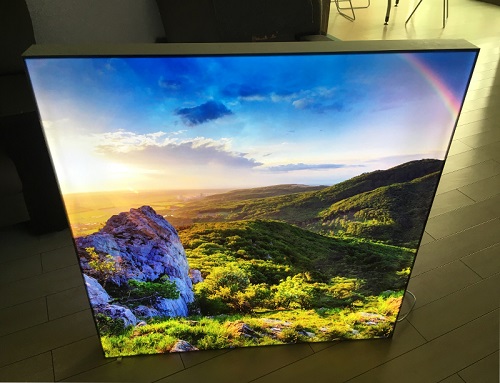 4mm slim light box with backlit lighting 4mm slim light box with backlit lighting
