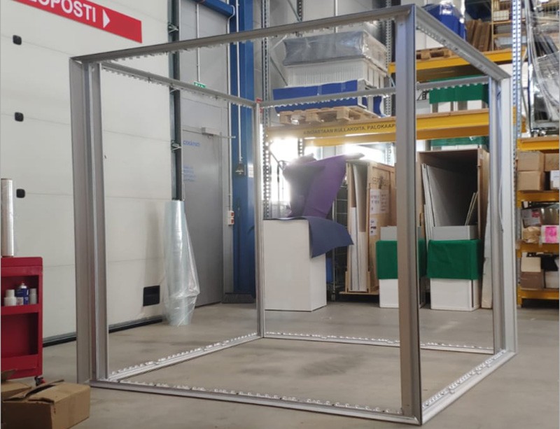 wall lightbox display