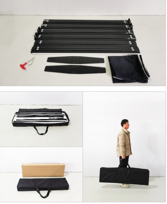 Quick-install display light box